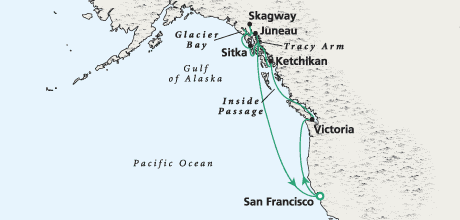 Majestic Glaciers Crystal Cruises Crystal Harmony Cruise