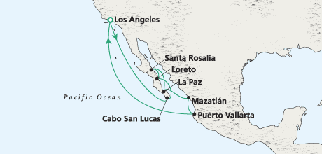 Crystal Luxury Cruises Pacific Passage South 5129  Cruise Crystal Harmony Crystal Luxury Cruises