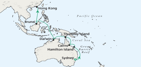 Crystal Luxury Cruises World Voyage III, Journey to the Far East Crystal Luxury Cruises