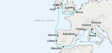 Crystal Luxury Cruises European Collection Crystal Serenity cruise