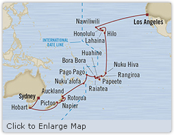 Oceania Insignia May 9 June 15 2016 Sydney, Australia to Los Angeles, CA, United States