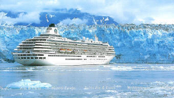 Deluxe Cruises (1-800-845-1717): Crystal Cruises, Glacier Bay, Alaska
