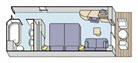 7 Seas Cruises Luxury Crystal Serenity Deck Plans