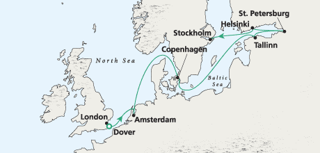 Luxury Cruises Baltic Treasures 5215 Cruise Crystal Symphony Crystal Cruises