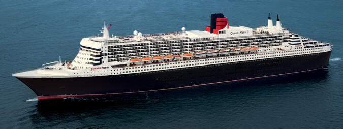 Cunard Cruise Line - Queen Mary 2 QM2 2014