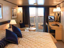 QV Cruises Cunard Cruise Queen Mary 2 qm 2 A3 Britannia Balcony Stateroom