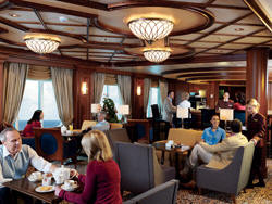 QV Cruises Cunard Cruise Queen Mary 2 qm 2 Cafe Carinthia