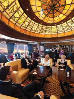 QV Cruises Cunard Cruise Queen Mary 2 qm 2 Grills Lounge