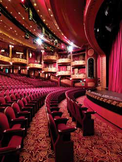 QV Cruises Cunard Cruise Queen Mary 2 qm 2 Royal Court Theatre