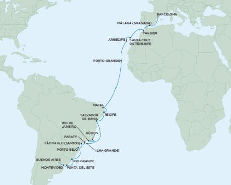 Cruises Seven Seas Mariner Regent Seven Seas Mariner March 22 April 20 2015 - 29 Days