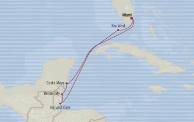 Oceania Marina February 18-25 2017 Cruises Miami, FL, United States to Miami, FL, United States