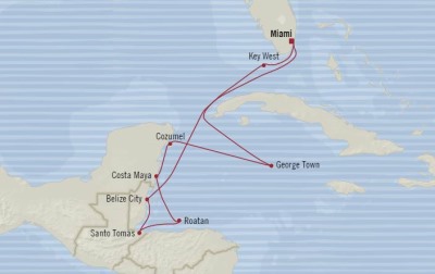 Oceania Marina February 8-18 2017 Cruises Miami, FL, United States to Miami, FL, United States