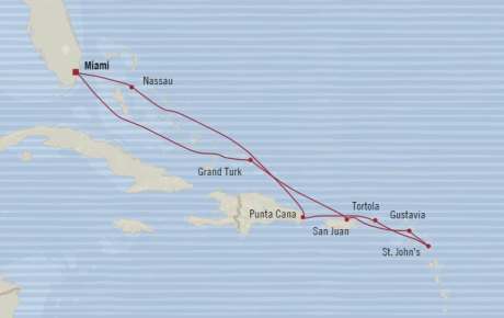 Oceania Riviera March 16-26 2017 Cruises Miami, FL, United States to Miami, FL, United States