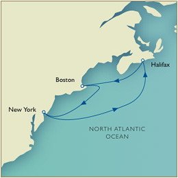 Map - New York to New York