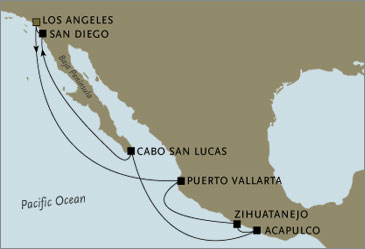 Croisieres De Luxe - Seven Seas Mariner Los Angeles