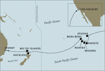 Croisieres De Luxe - Seven Seas Voyager Janvier