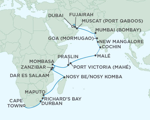 Regent Seas Seas Voyager Cruises November 21 December 21 2015 - 30 Days