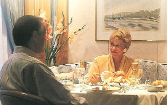 Seabourne Cruises: Dinner on a Casual Night