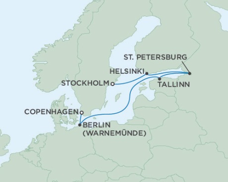 Seven Seas Voyager September 5-12 2016 Stockholm, Sweden to Copenhagen, Denmark