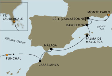 Europe Annonce Croisieres De Luxe - Avril Mai rssc Luxury Croisieres