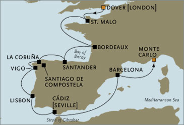 Europe Annonce Croisieres De Luxe - Monte Carlo Barcelona Navigator