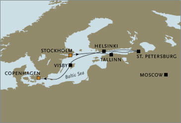 Europe Annonce Croisieres De Luxe - Deluxe Croisiere - Seven Seas Navigator 2006 Juillet 1-8 2006
