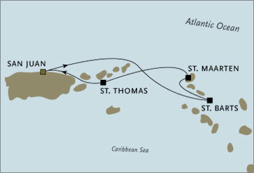 Europe Annonce Croisieres De Luxe - Deluxe Croisiere - Seven Seas Navigator 2006 San Juan Mars