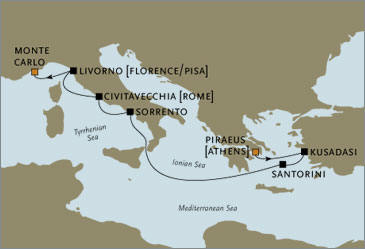 Croisieres De Luxe - Seven Seas Voyager Octobre 21-28 2006
