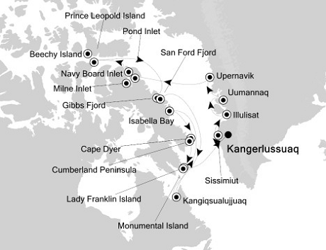 Silversea Silver Explorer August 22 September 9 2016 Kangerlussuaq to Kangerlussuaq