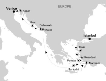 Silversea Silver Muse May 16-28 2017 Istanbul, Turkey to Venice, Italy