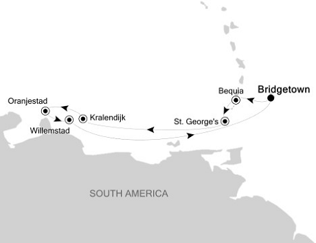 Silversea Silver Spirit December 8-15 2016 Bridgetown to Bridgetown