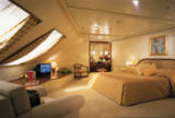 SILVERSEA CRUISES - Royal Suite Category R1 - Deluxe Cruises Two teak verandas with patio furniture and floor-to-ceiling glass doors. Two bedrooms with twin beds or queen-sized bed(s). Multiple remote controlled TV/DVD and VCR with complimentary in-suite movie channels and DVDs. Bang & Olufsen or Nakamichi 3-CD stereo. Plasma TVs. Direct-dial telephone. Beverage cabinet stocked daily on request with your selection of wines, spirits and beverages. Writing desk with personalized stationery. Complimentary daily newspaper of choice. Dressing table with hair dryer. Spacious wardrobes with personal safe. Champagne upon arrival and replenished as you desire. Fresh fruit and flower arrangements. Complimentary Butler service. Complimentary laundry service throughout voyage (does not include dry cleaning or press only). Special chocolate welcome. Afternoon canap�s upon request. Lavazza Espresso Maker. Dinner at Officer�s Table. Two marbled bathrooms with double vanity, separate shower (one with full-sized Jacuzzi and water closet with bidet) plus a powder room. European bath amenities. Fine bed linens, plush robes and slippers. Choice of pillow. Twice-daily suite service with turndown every evening.