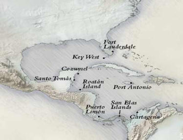 Caribbean Holiday Fort Lauderdale to Fort Lauderdale Silversea Luxury Cruises Silver Whisper Cruise