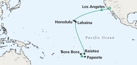 Cruises Around The World Voyage I: Polynesia Tradewinds Crystal Cruise Serenity