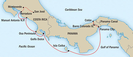 Cruises Around The World Lindblad National Geographic NG CRUISES Sea Lion February 17-27 2025 San Jose, Costa Rica to Panama City, Panama