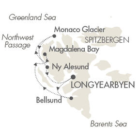 Cruises Around The World Le Boreal July 20-27 2025 Longyearbyen, Svalbard And Jan Mayen to Longyearbyen, Svalbard And Jan Mayen