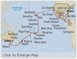 Cruises Around The World Oceania Insignia May 9 July 1 2025 Sydney, Australia to Miami, FL, United States