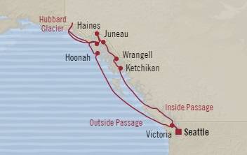 Cruises Around The World Oceania Regatta June 16-28 2025 Seattle, WA, United States to Seattle, WA, United States