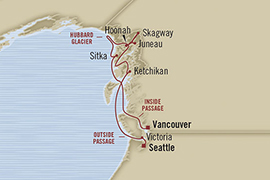 Oceania Regatta May 20-30 2016 Vancouver, Canada to Seattle, WA, United States