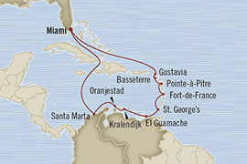 Cruises Around The World Oceania Riviera March 20 April 3 2025 Miami, FL, United States to Miami, FL, United States