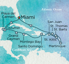 Island Holidays Map Crystal Cruises Serenity 2016 World Cruise