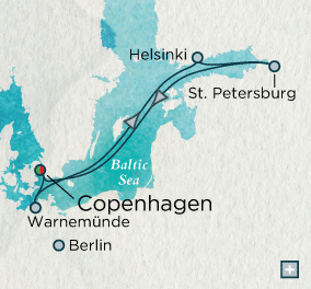 crystal cruises symphony 2015 A Mermaids Tale Map