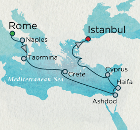 Cruises Around The World Journey to the Holy Land Map Cruises Around The World Crystal World Cruises Symphony 2025
