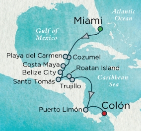 Cruises Around The World Crystal World Cruises Serenity 2026 january 11-22 Miami, FL to Colon, Panama