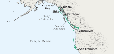 Cruises Around The World Alaskan Majesty Crystal Harmony
