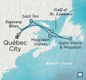 Quebec City, QC, Canada to Quebec City, QC, Canada - 7 Days Crystal Cruises Serenity 2014