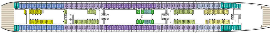 Deck 5 Image Deck Key Image Cunard Queen Mary 2 Deck Plan