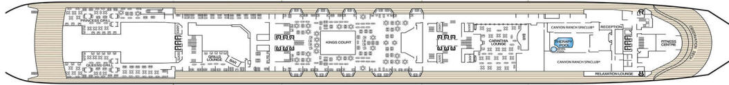Deck 7 Image Deck Key Image Cunard Queen Mary 2 Deck Plan