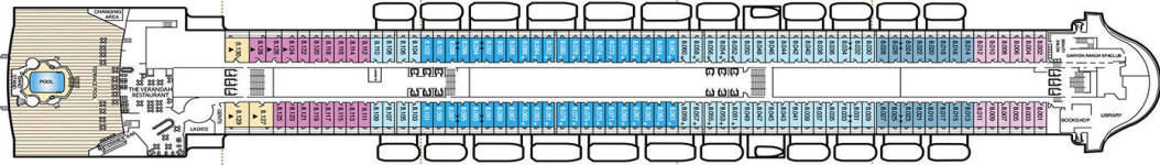 Deck 8 Image Deck Key Image Cunard Queen Mary 2 Deck Plan