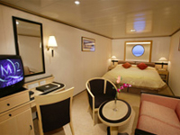 Cunard Cruise Line QE, QM, QV, Queen Victoria, Queen Mary 2, Queen Elizabeth Britannia Oceanview Stateroom Category C2 - Deluxe Cruises